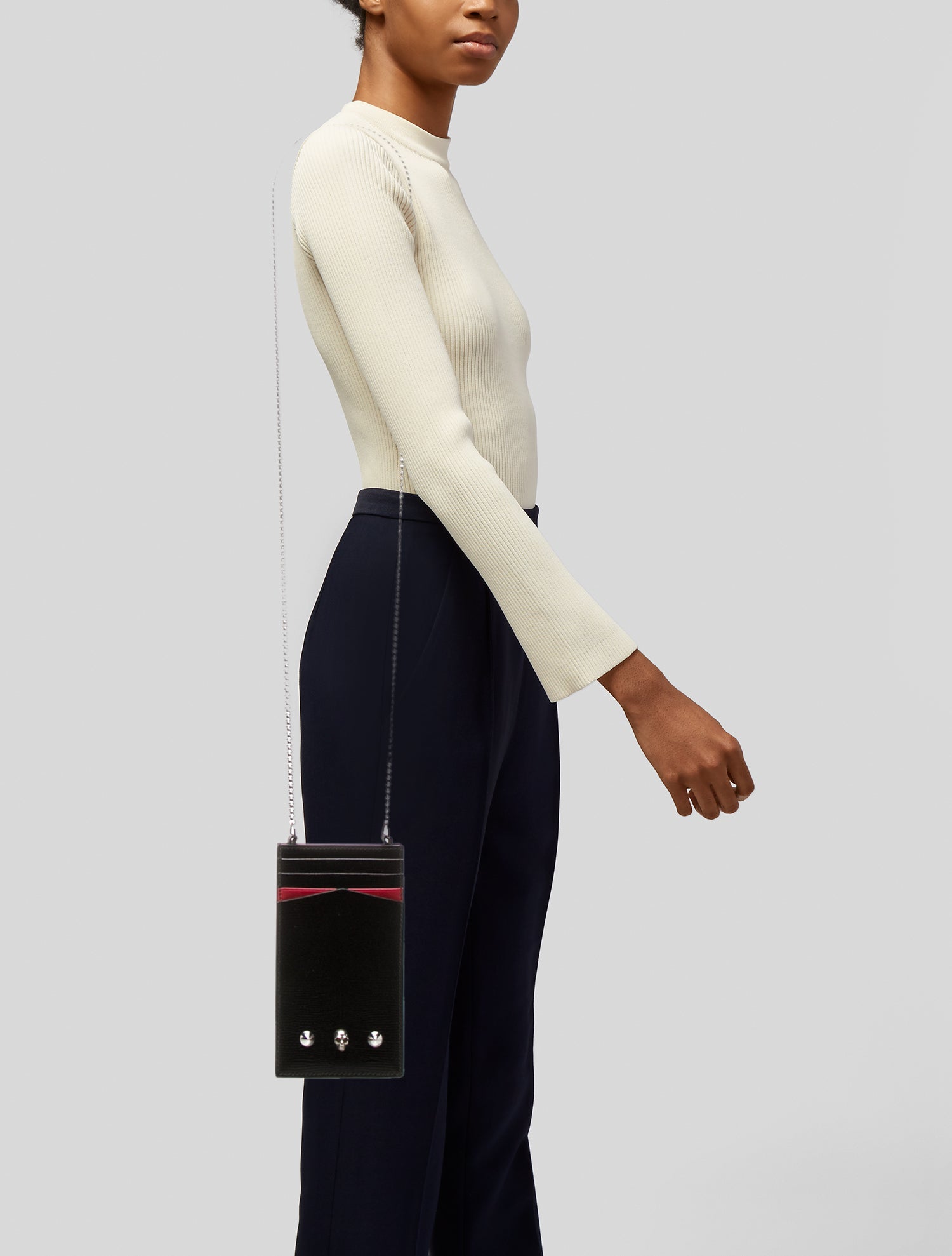 Alexander McQueen Leather Evening Bag