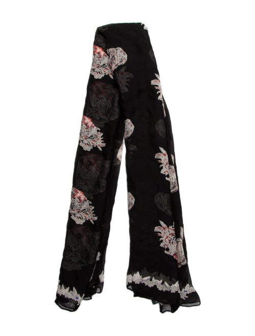 Alexander McQueen Silk Skull Scarf
