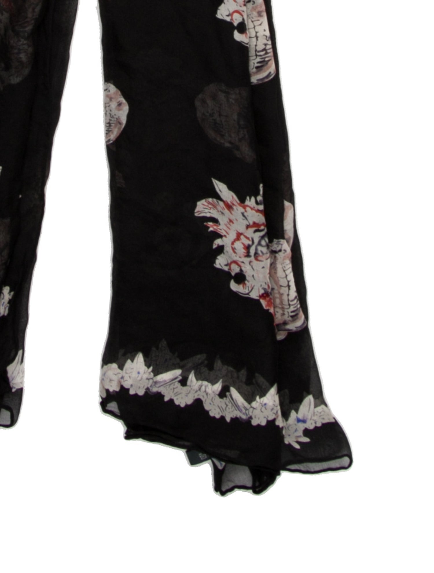 Alexander McQueen Silk Skull Scarf