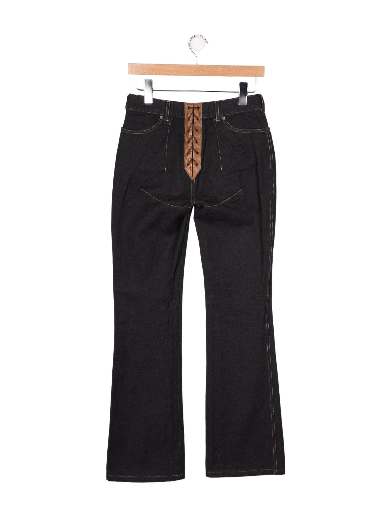 Alexander McQueen Vintage Wide Leg Jeans