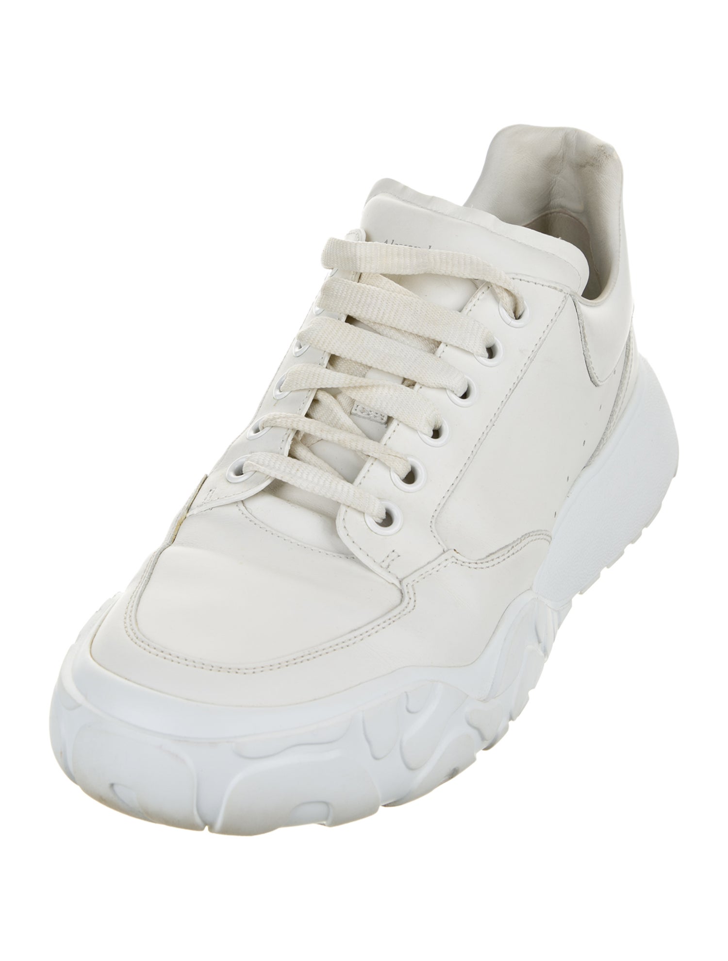 Alexander McQueen Leather Athletic Sneakers