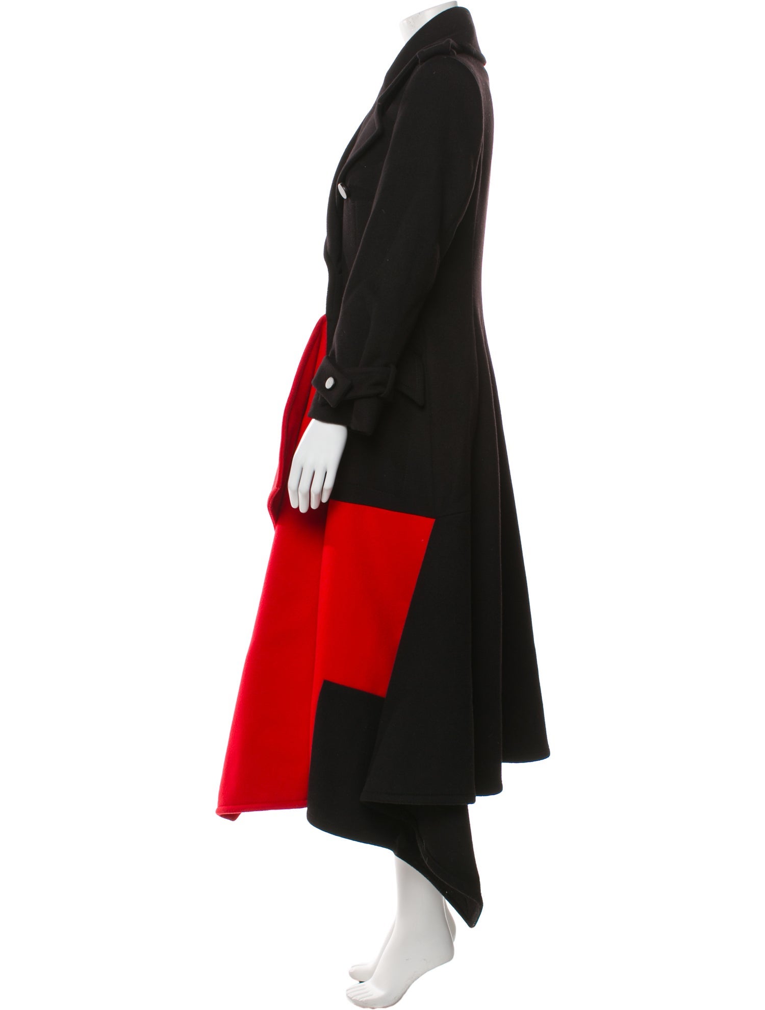 Alexander McQueen Wool Peacoat