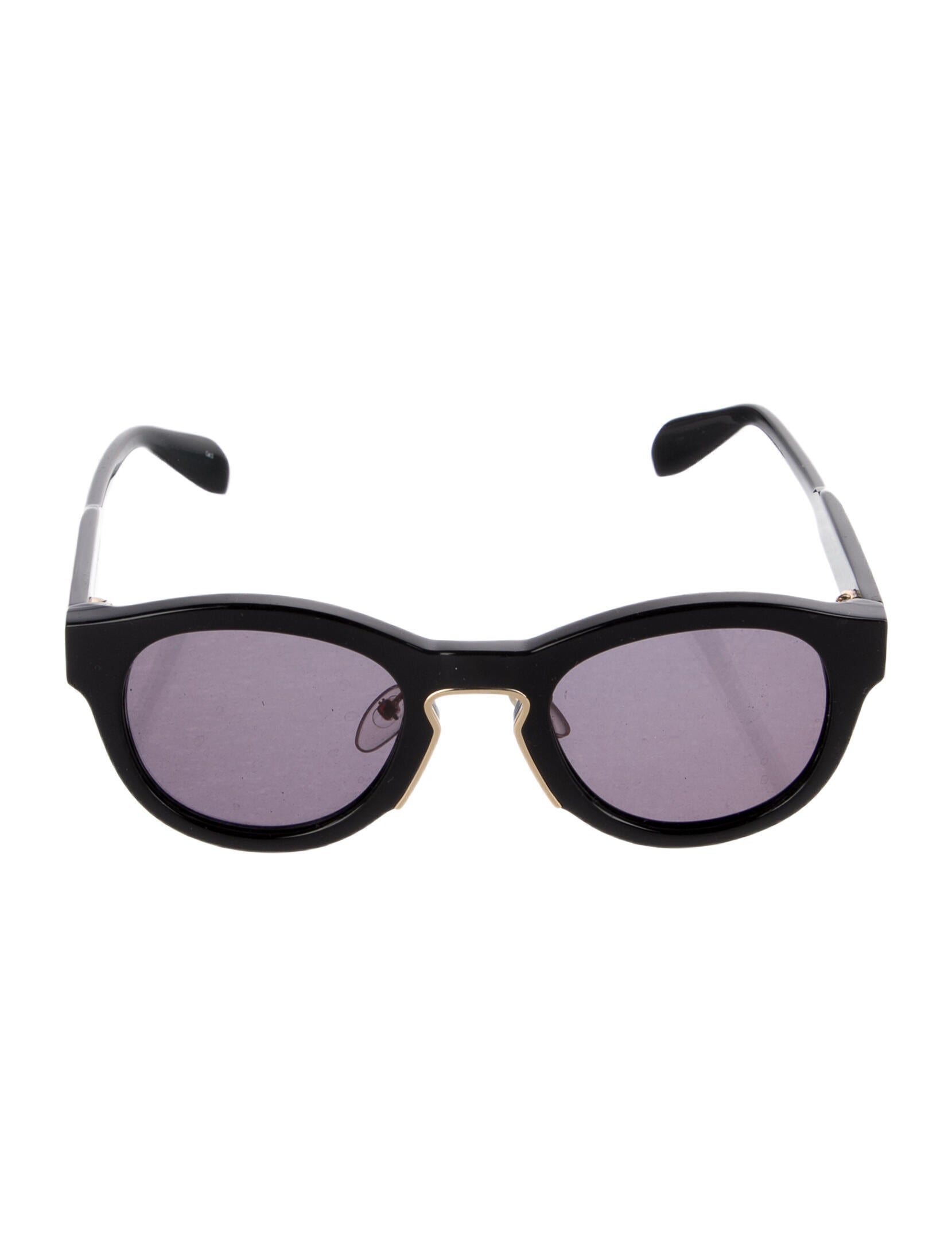 Alexander McQueen Wayfarer Tinted Sunglasses