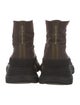Alexander McQueen Canvas Hiking Boots