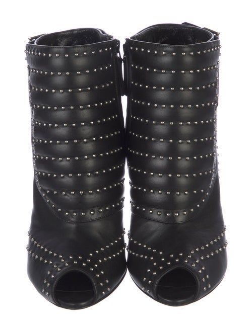 Alexander McQueen Leather Patterned Boots