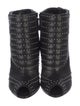 Alexander McQueen Leather Patterned Boots