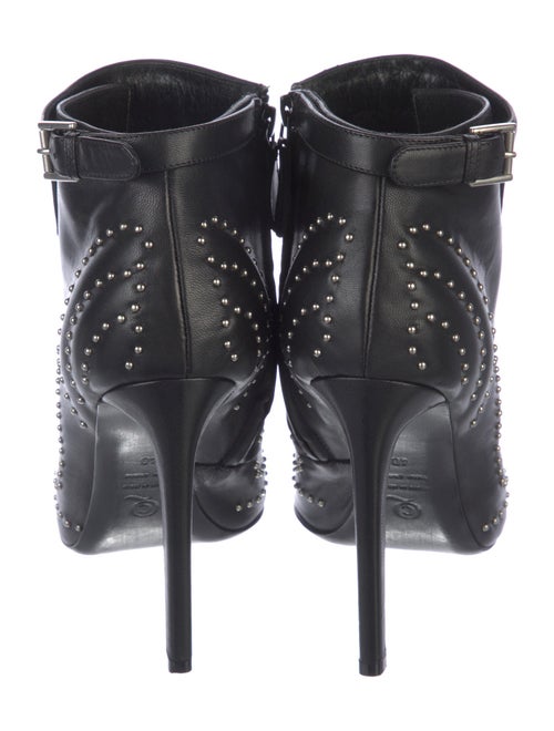 Alexander McQueen Leather Patterned Boots