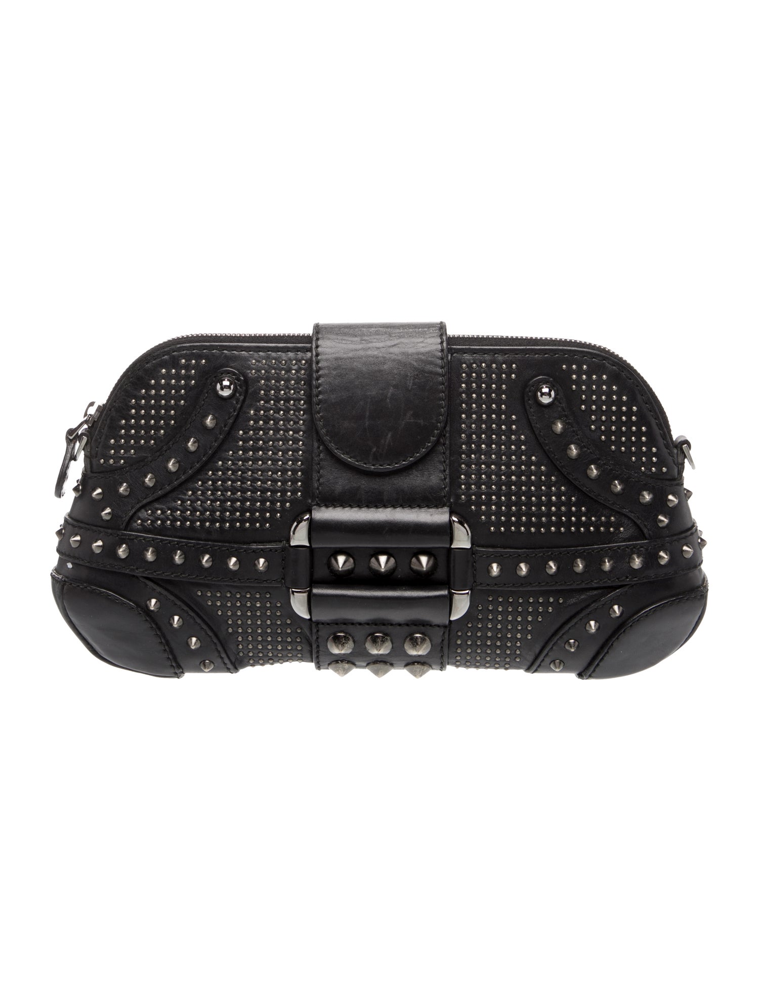 Alexander McQueen Leather Clutch