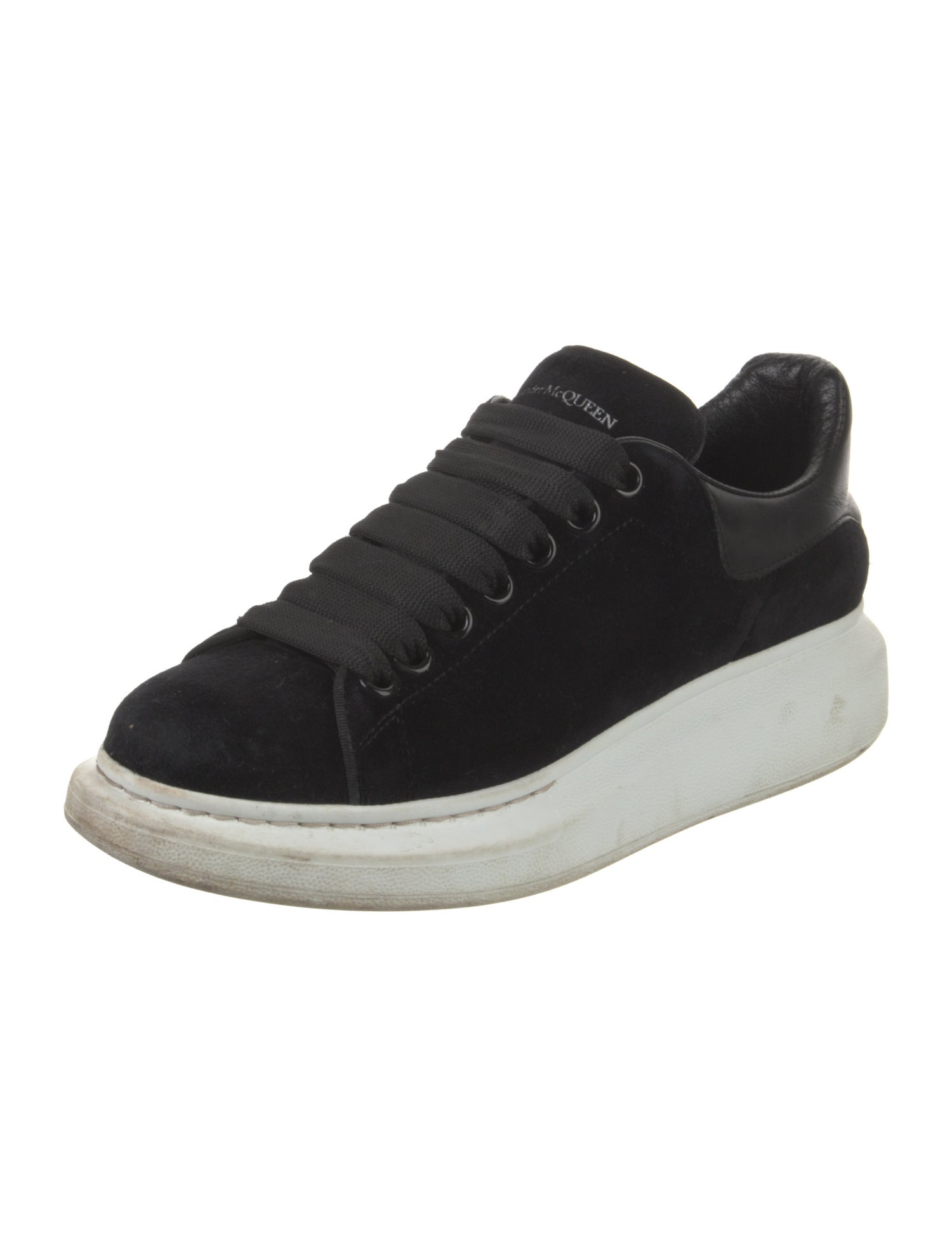 Alexander McQueen Velvet Sneakers