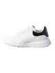 Alexander McQueen Leather Printed Athletic Sneakers