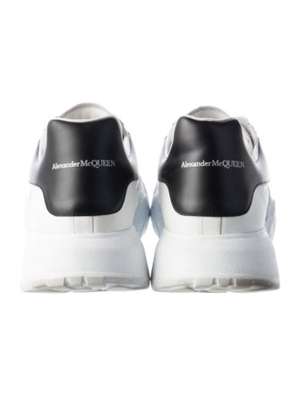 Alexander McQueen Leather Printed Athletic Sneakers