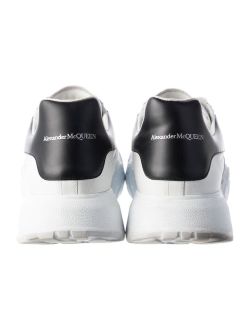 Alexander McQueen Leather Printed Athletic Sneakers