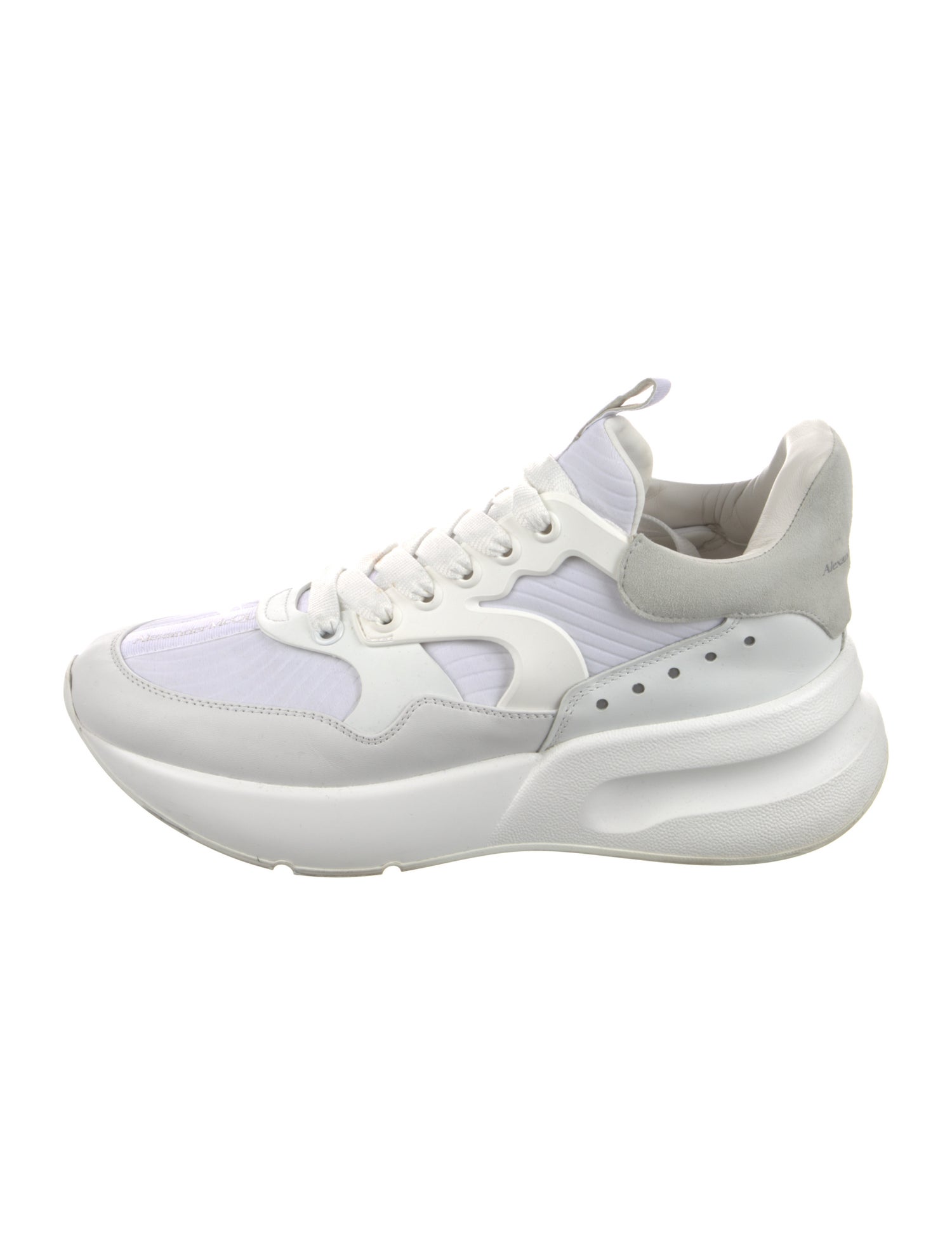 Alexander McQueen Leather Athletic Sneakers