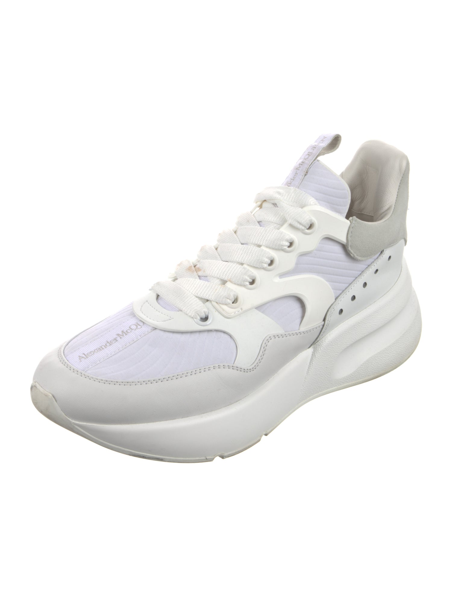 Alexander McQueen Leather Athletic Sneakers