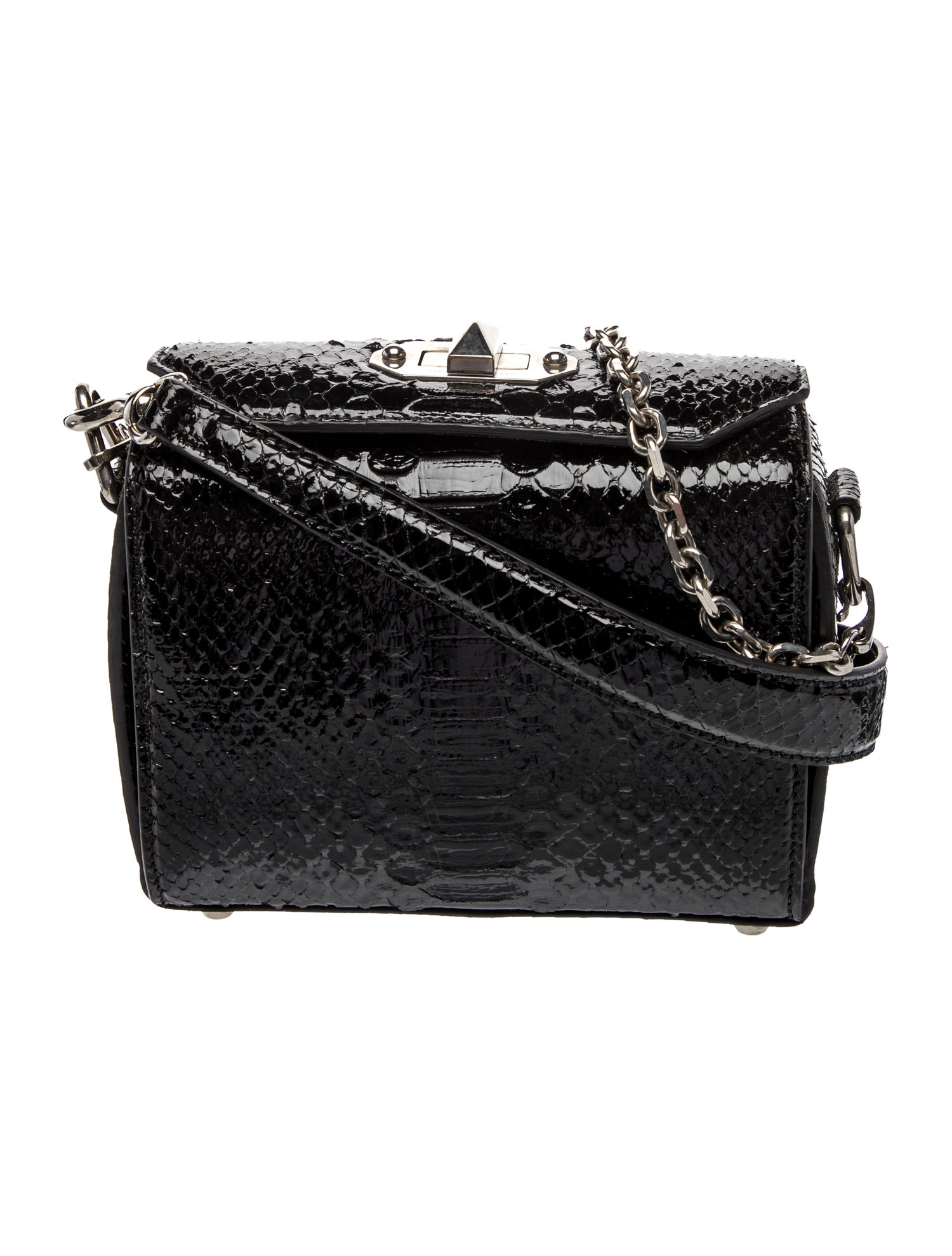 Alexander McQueen Snakeskin Shoulder Bag