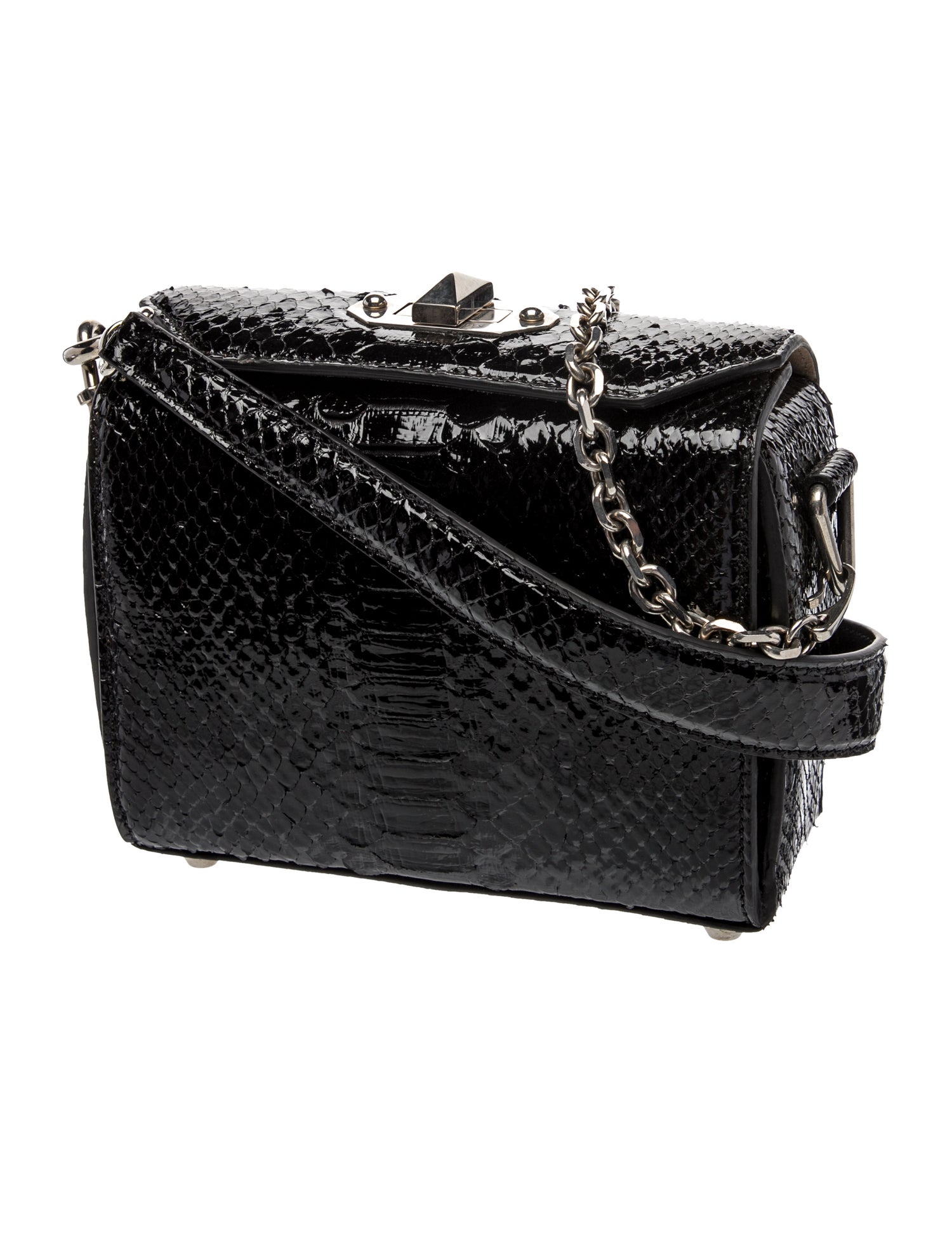 Alexander McQueen Snakeskin Shoulder Bag