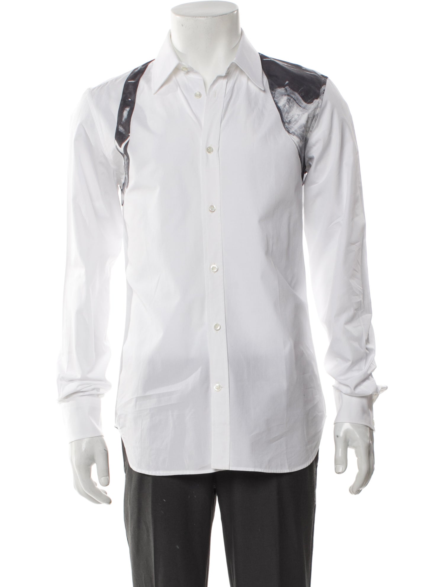 Alexander McQueen Long Sleeve Dress Shirt