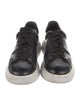 Alexander McQueen Leather Colorblock Pattern Sneakers