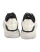 Alexander McQueen Leather Colorblock Pattern Sneakers