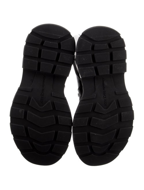 Alexander McQueen Leather Combat Boots