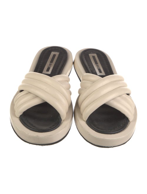 McQ Alexander McQueen Leather Slides