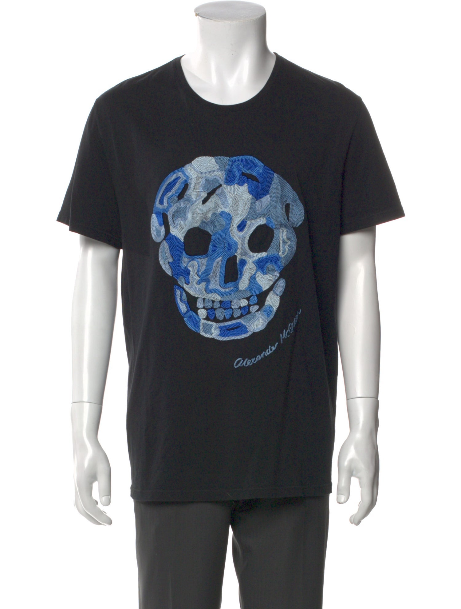 Alexander McQueen Skull Graphic Print T-Shirt