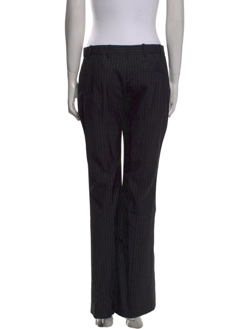 Alexander McQueen Virgin Wool Wide Leg Pants