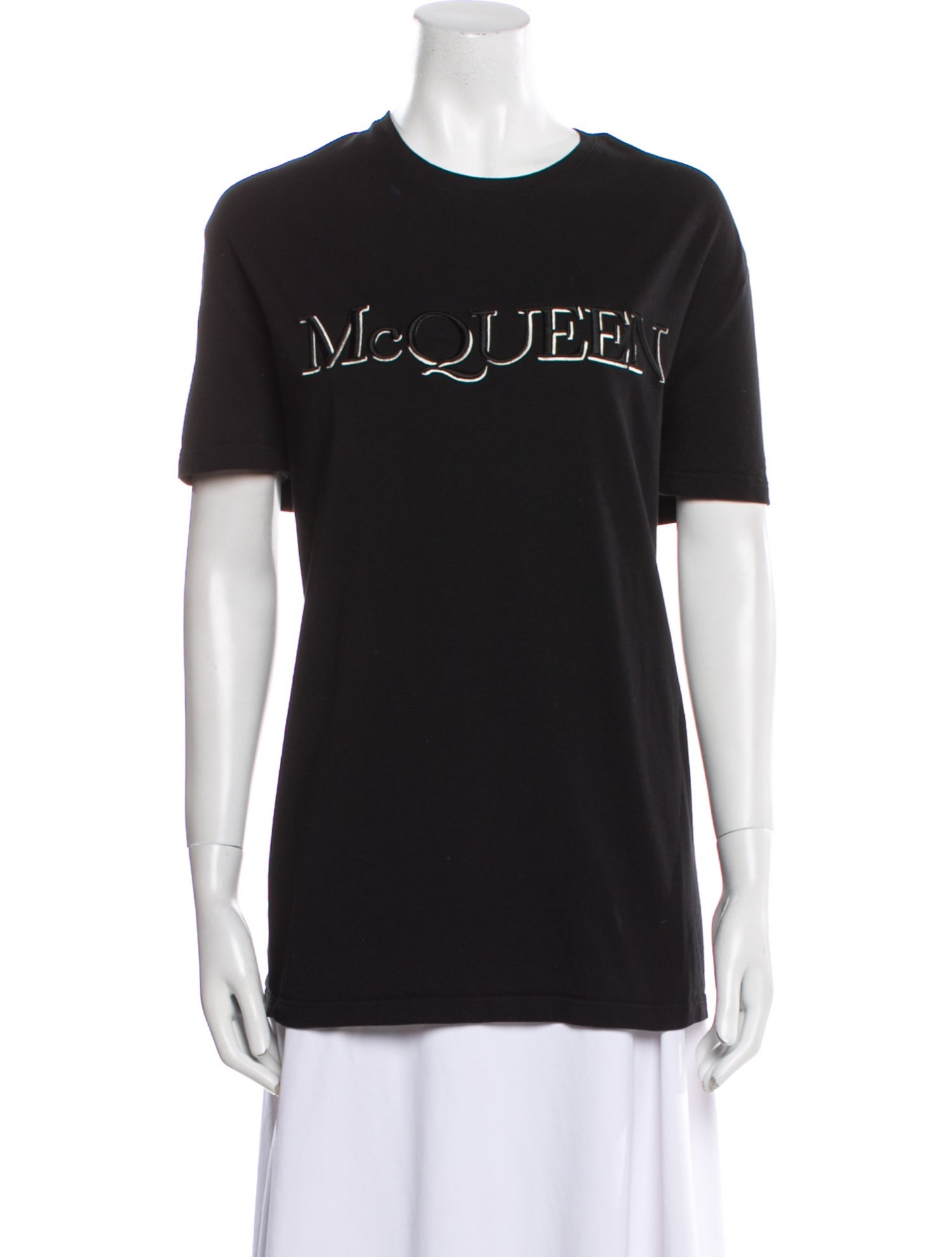 Alexander McQueen Graphic Print Crew Neck T-Shirt