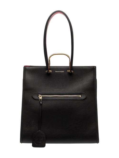 Alexander McQueen Leather Top Handle Bag