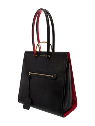 Alexander McQueen Leather Top Handle Bag