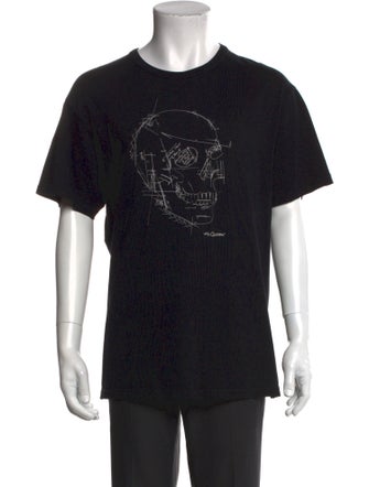 Alexander McQueen Graphic Print Crew Neck T-Shirt
