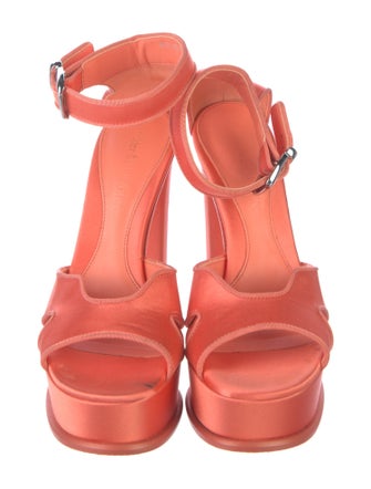 Alexander McQueen Satin Sandals