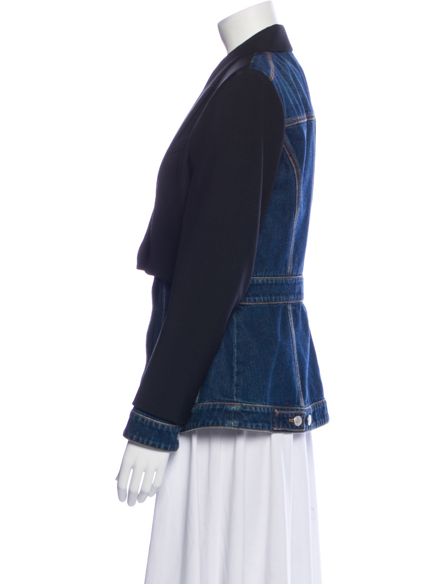 Alexander McQueen Wool Denim Jacket