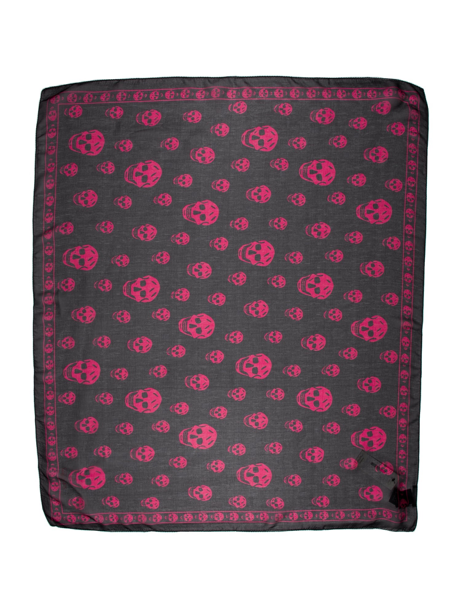 Alexander McQueen Silk Printed Scarf