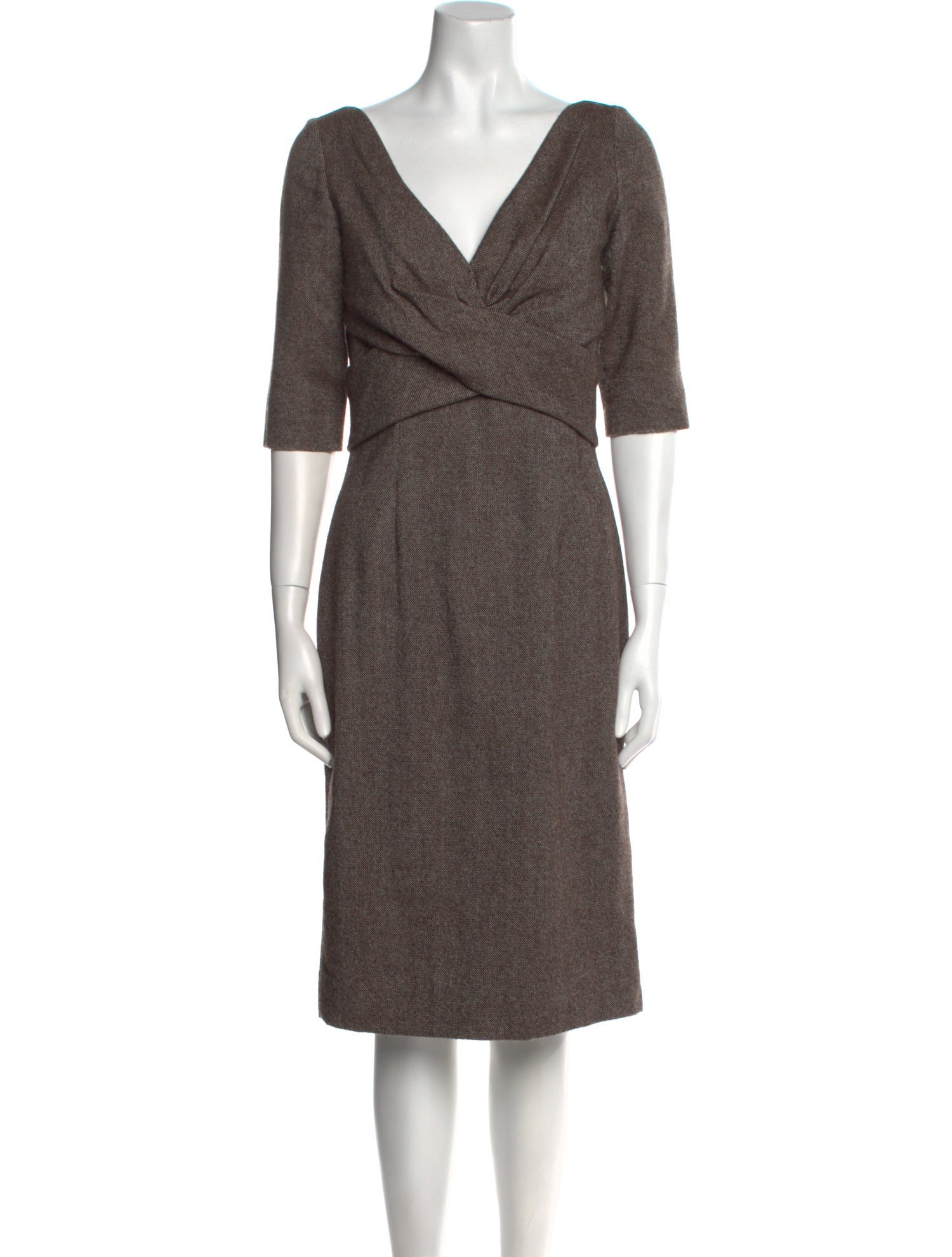 Alexander McQueen Vintage Midi Length Dress