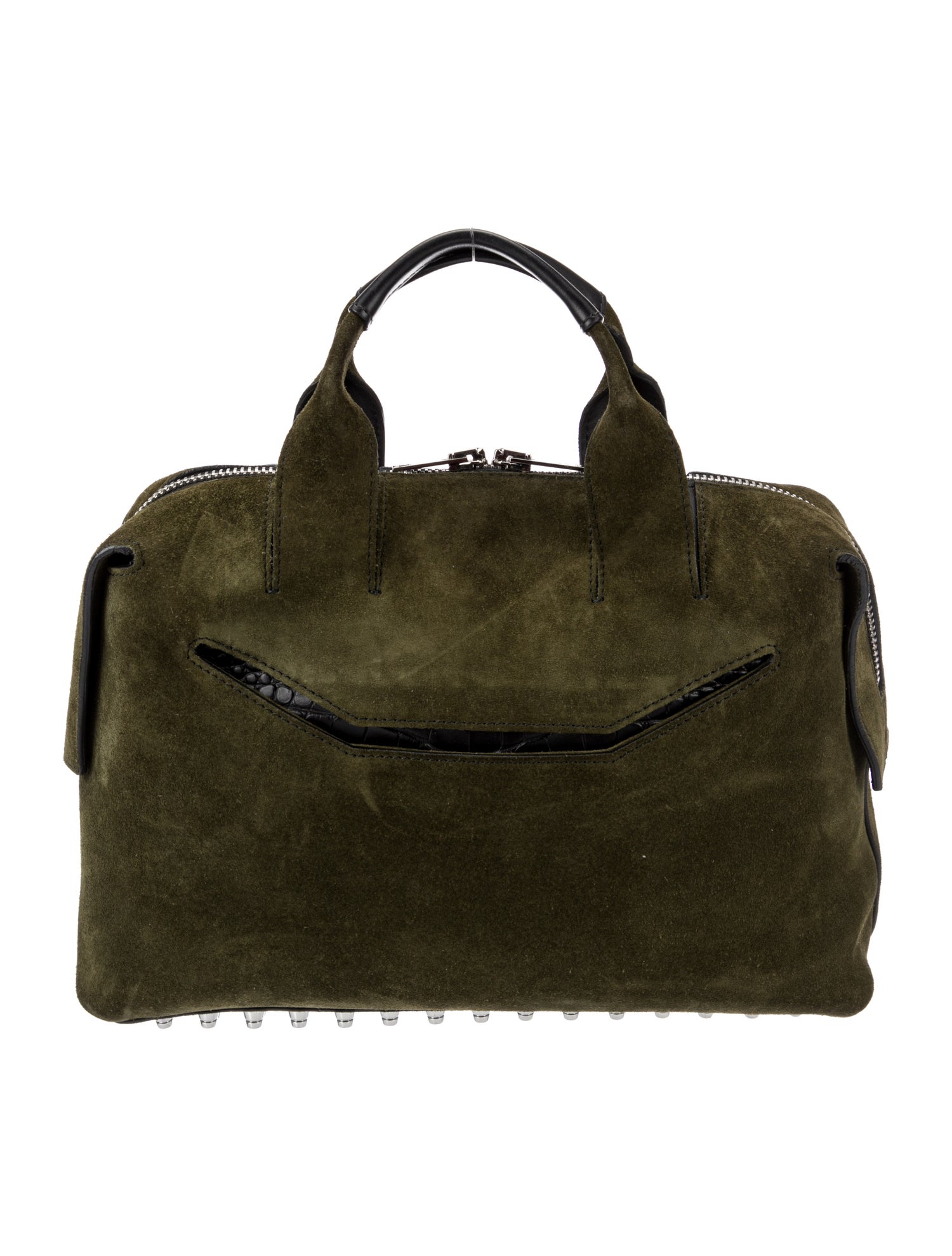 Alexander Wang Suede Top Handle Bag