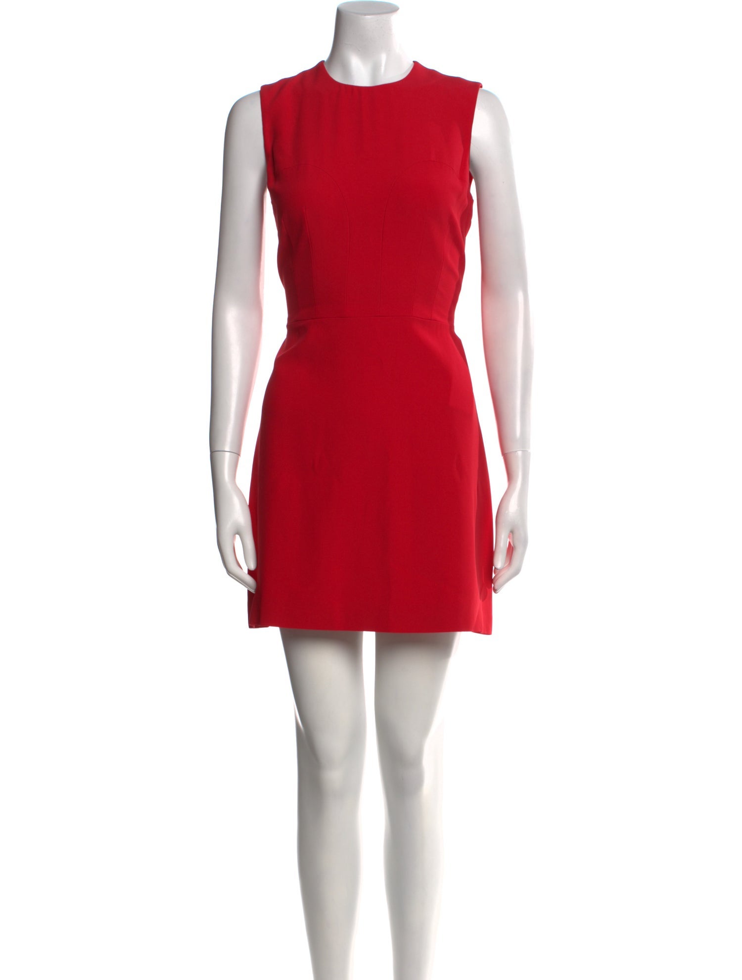 Alexander McQueen Virgin Wool Mini Dress