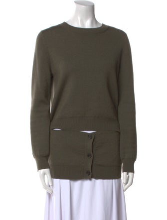 Alexander McQueen Wool Crew Neck Sweatshirt