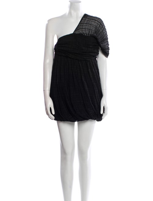 Alexander McQueen One-Shoulder Knee-Length Dress