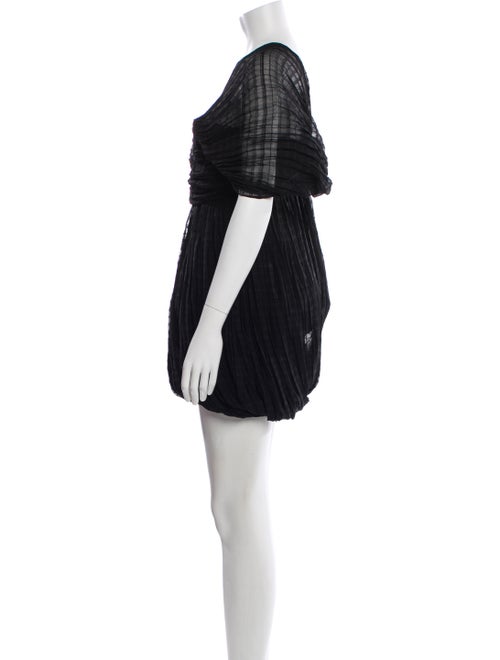 Alexander McQueen One-Shoulder Knee-Length Dress