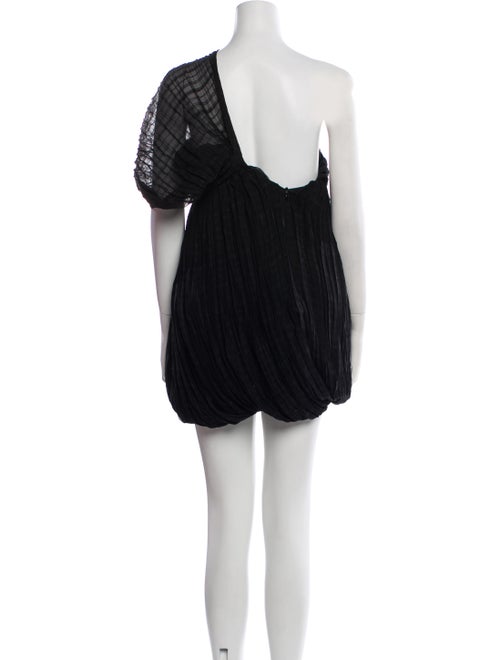 Alexander McQueen One-Shoulder Knee-Length Dress