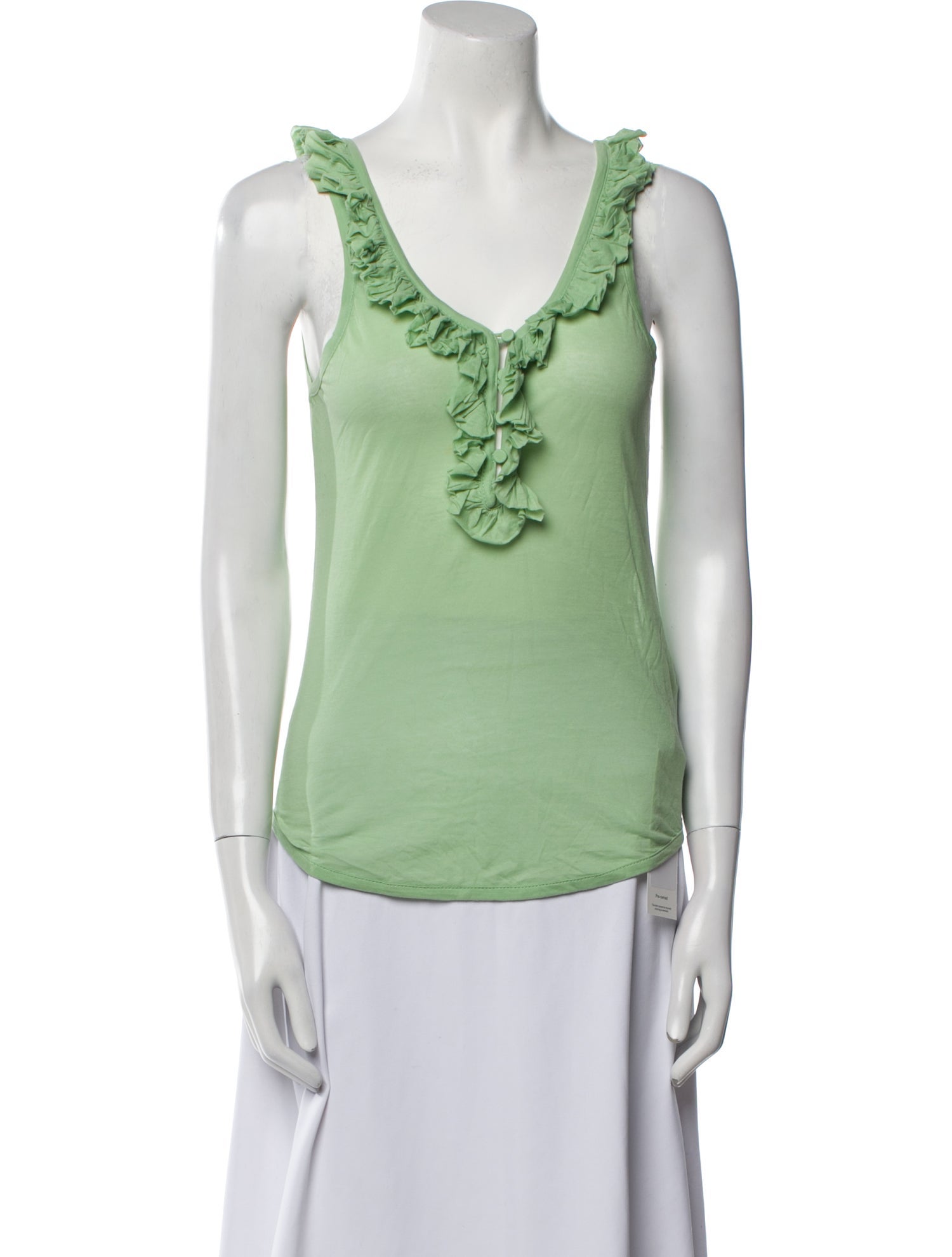McQ Alexander McQueen V-Neck Sleeveless Top