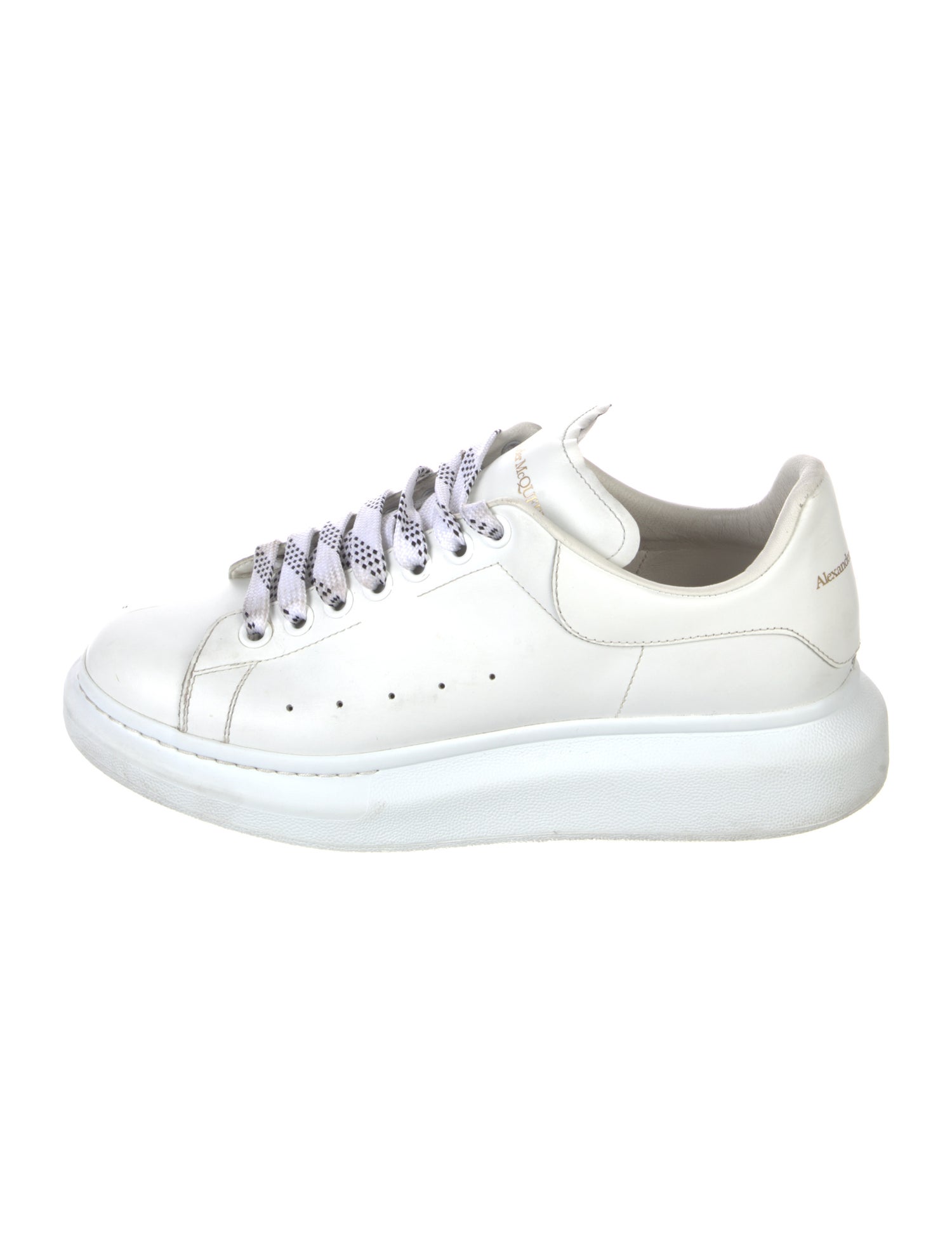 Alexander McQueen Leather Chunky Sneakers