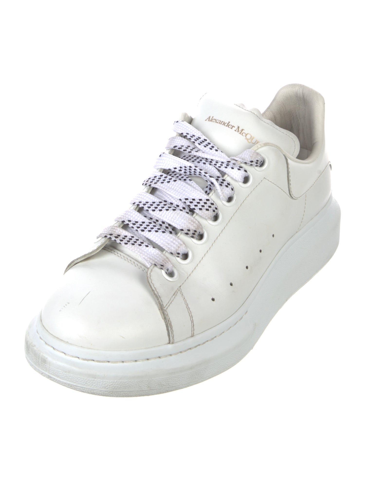 Alexander McQueen Leather Chunky Sneakers
