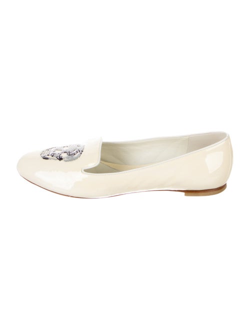 Alexander McQueen Skull Patent Leather Loafers