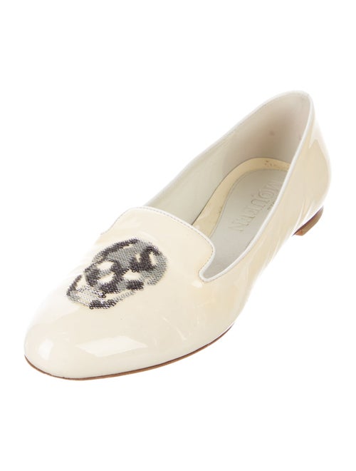 Alexander McQueen Skull Patent Leather Loafers