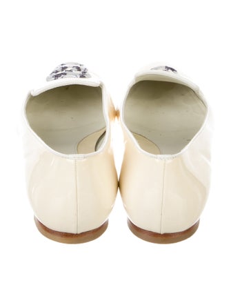 Alexander McQueen Skull Patent Leather Loafers