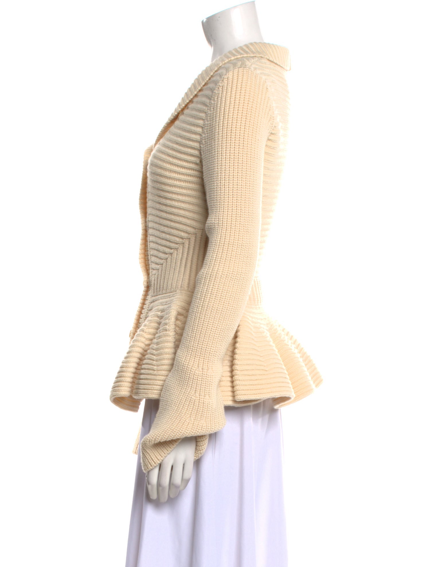 Alexander McQueen Wool V-Neck Sweater