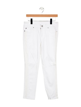 Alexander McQueen Mid-Rise Skinny Leg Jeans