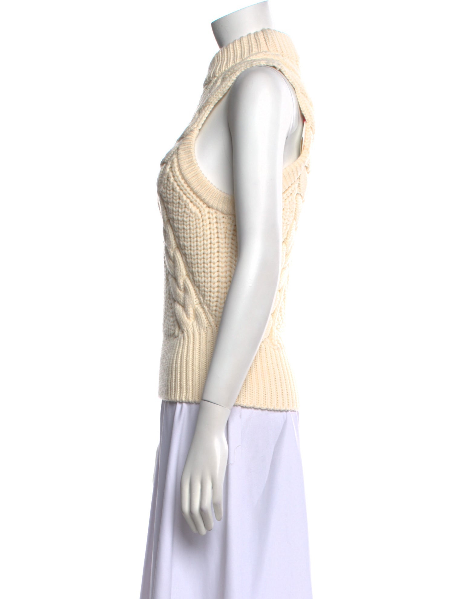 Alexander McQueen Wool Mock Neck Sweater w/ Tags